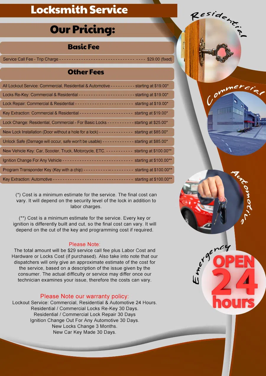 Locksmith Key Shop Winfield, IL 630-410-1747